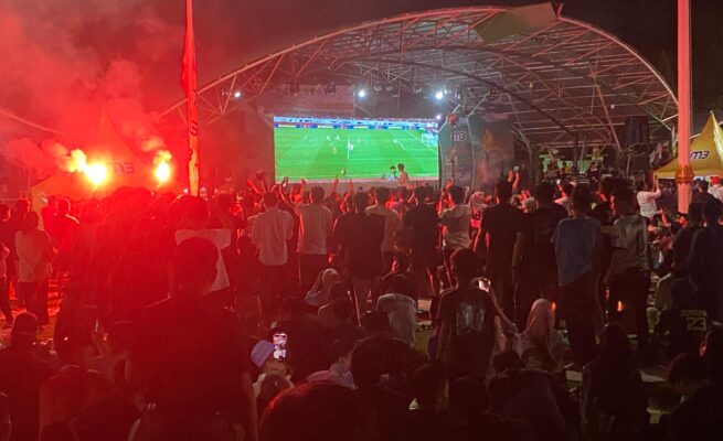 nobar timnas indonesia